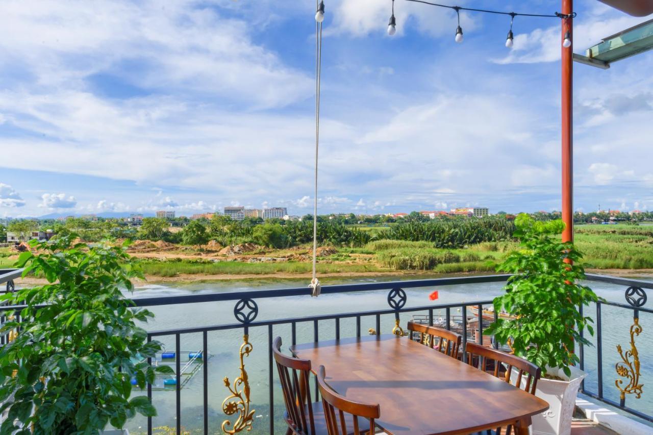 הוי אן Gio Chieu Homestay - Riverside & Swimming Pool מראה חיצוני תמונה